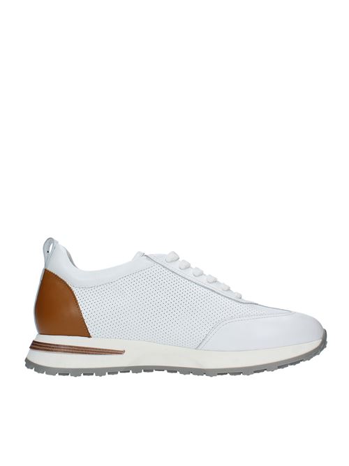 Sneakers in pelle BLU BARRETT | ROY-002.2BIANCO-MARRONE